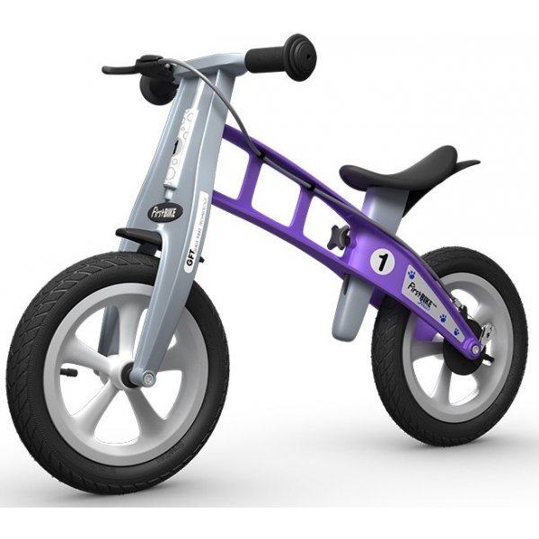 FirstBIKE Street s brzdou, Violet