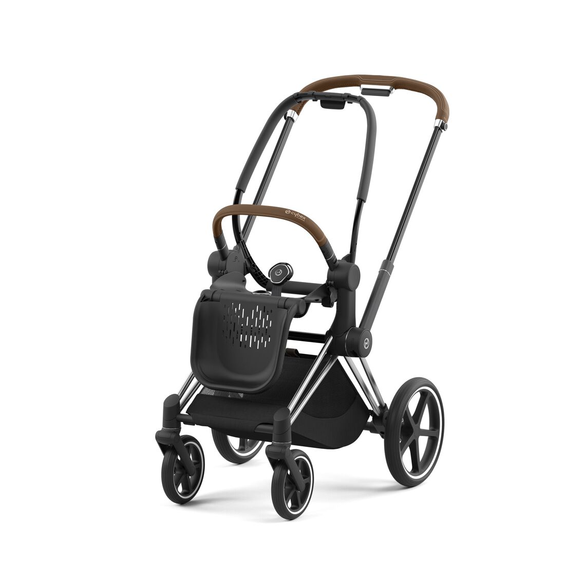 CYBEX e-Priam podvozek+Seat, Chrome Brown 2025
