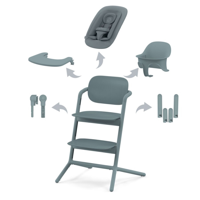 CYBEX Gold Lemo 4-in-1, Stone Blue