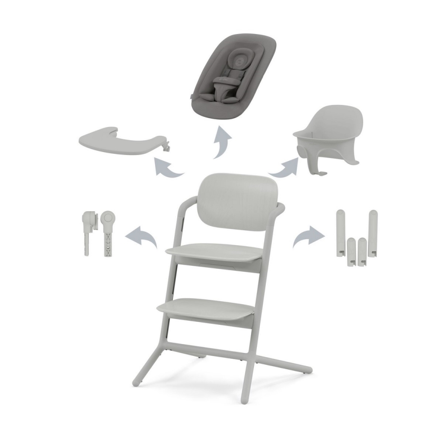 CYBEX Gold Lemo 4-in-1, Mid Grey