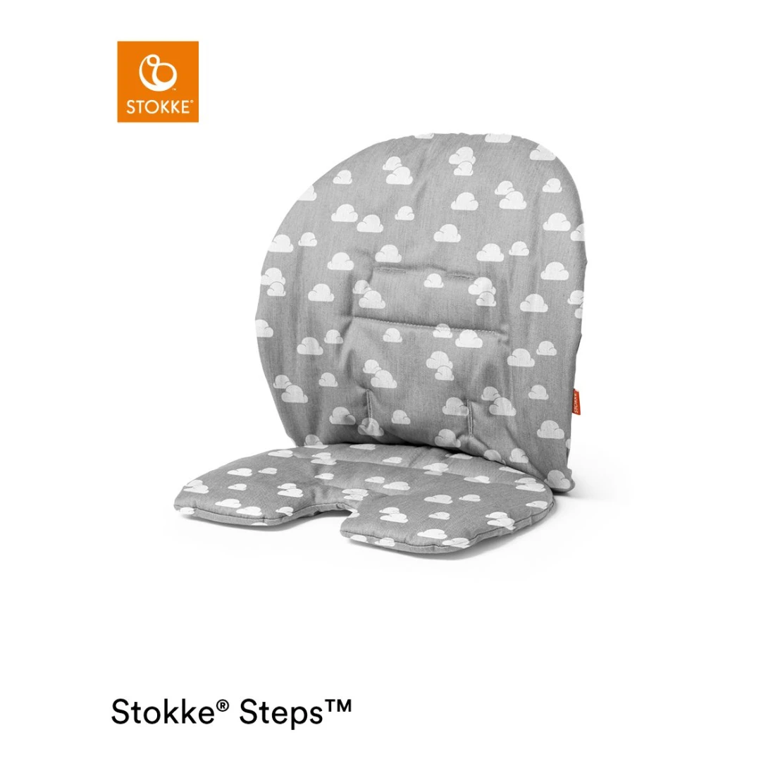 STOKKE Steps Cushion, Grey clouds
