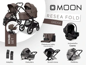 ReSea FOLD kombi set - GREIGE
