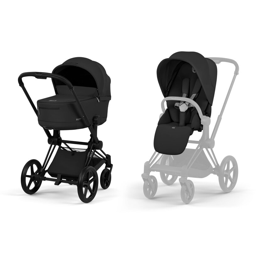 CYBEX Priam Comfort Set, Sepia Black (Matt Black Frame)