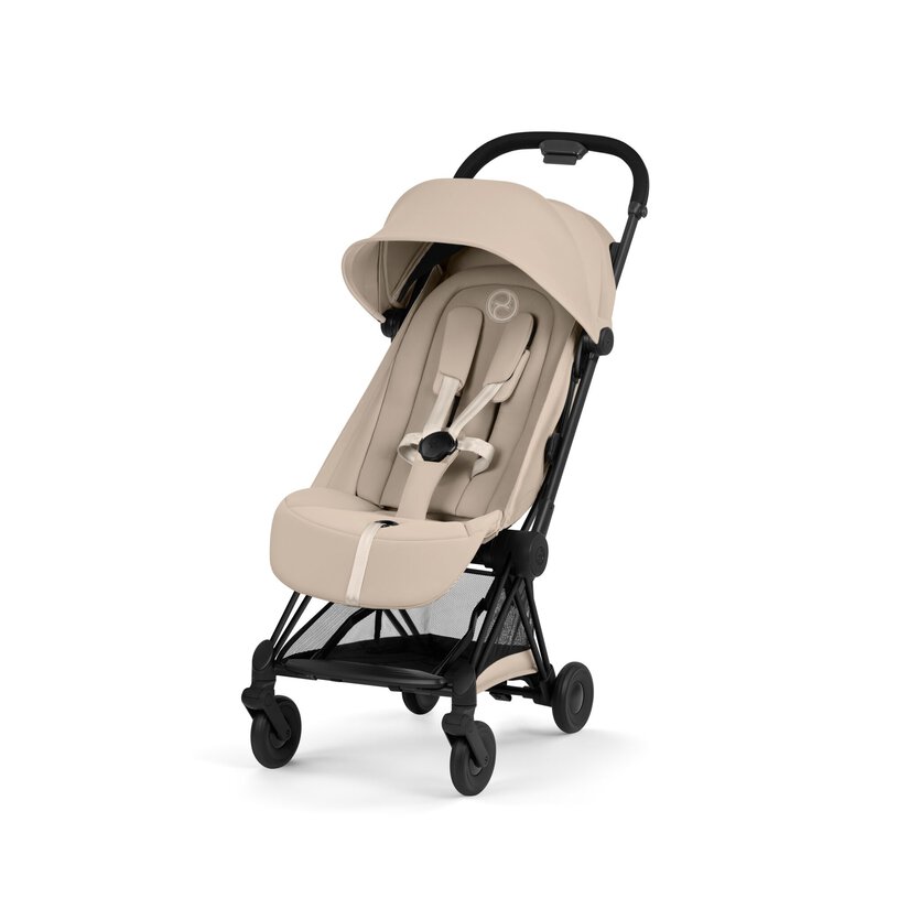 CYBEX Coya 2026, Cozy Beige Matt Black Frame