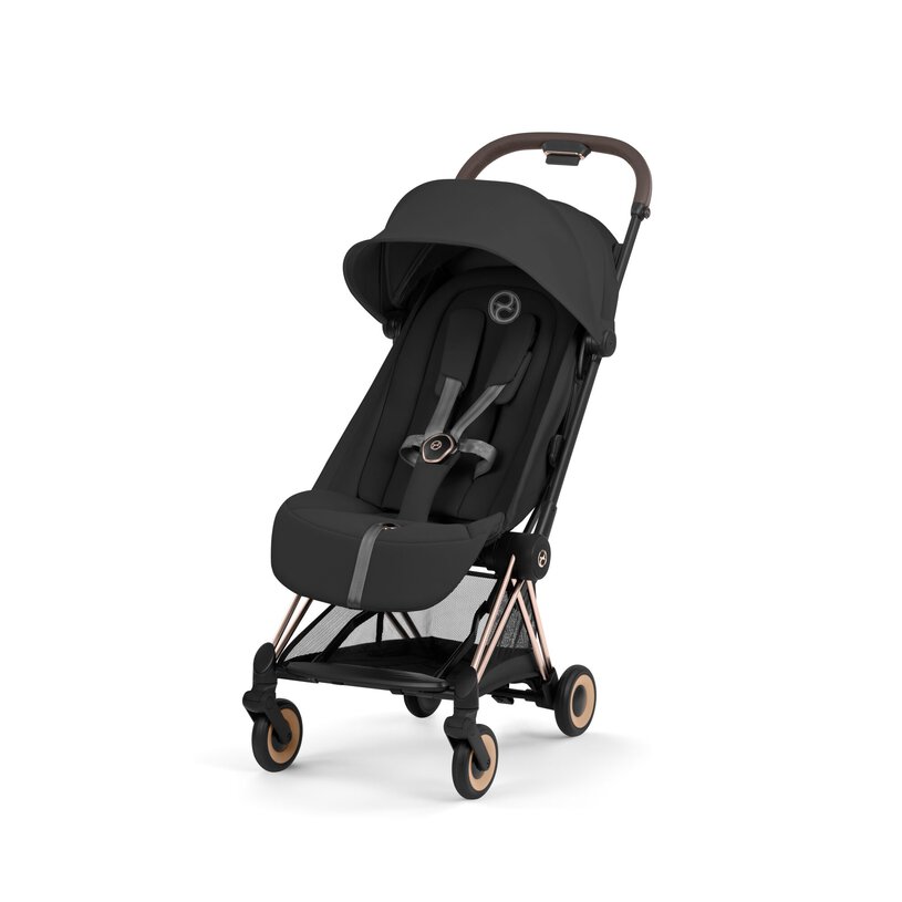 CYBEX Coya 2026, Sepia Black Rosegold Frame