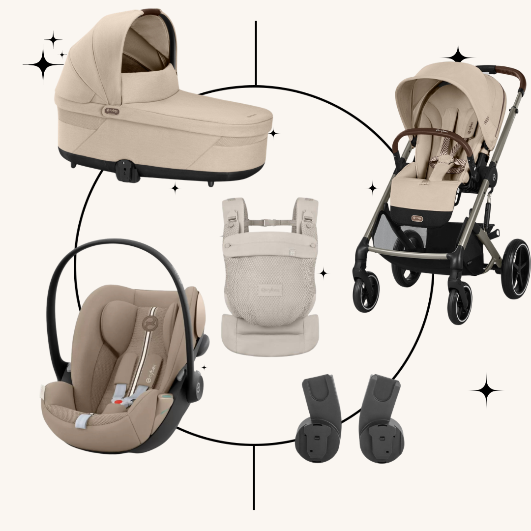 AKČNÍ SET S CYBEX Balios S Lux + nosítko Amya, Almond Beige