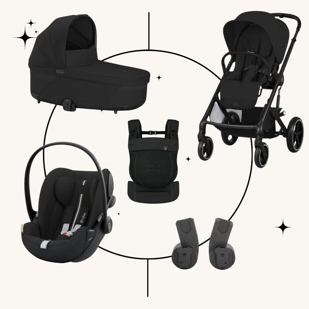 AKČNÍ SET S CYBEX Balios S Lux + nosítko Amya, Moon Black
