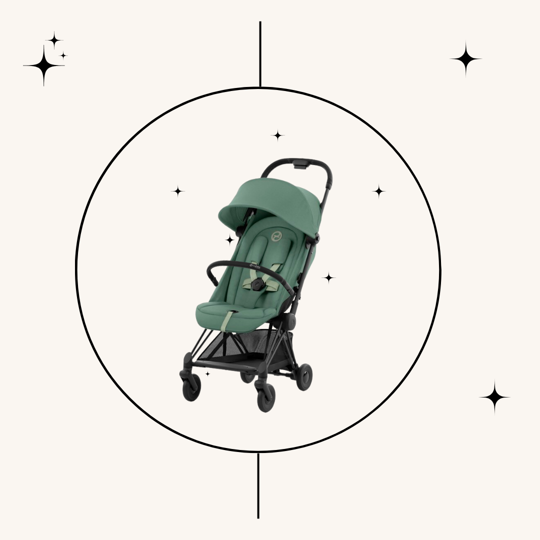 CYBEX Coya+ Madlo Zdarma , Matt Black / Leaf Green