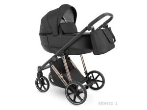 Dětský kočárek Camarelo Alterro Limited, Tmavě šedá