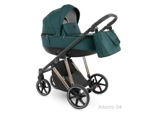 Dětský kočárek Camarelo Alterro Limited, Smaragdově Zelená