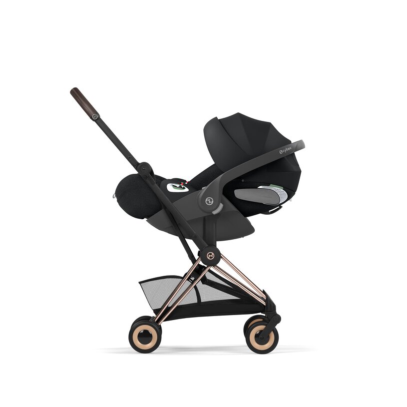 CYBEX Coya 2026, Sepia Black Rosegold Frame