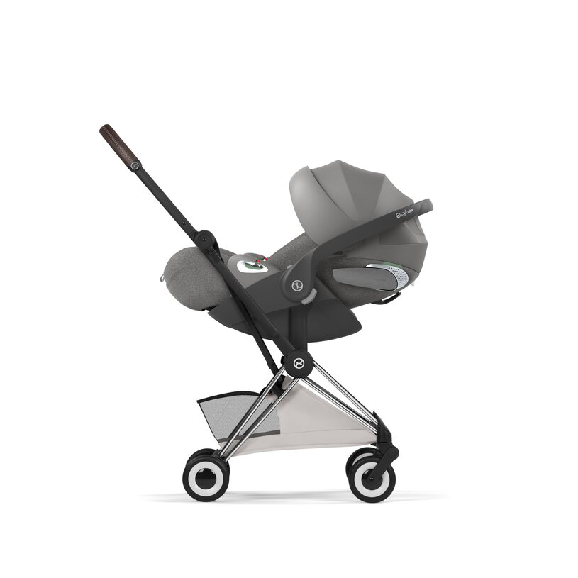 CYBEX Coya- Style Collection 2026, City Grey Chrome Frame