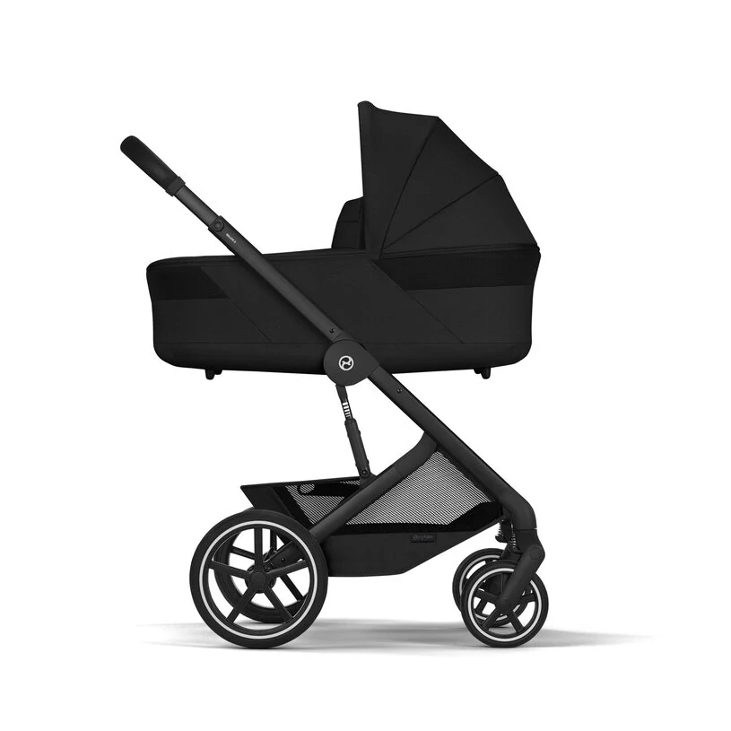 CYBEX NEW Balios S Lux s korbou Balios Cot S Lux, Moon Black