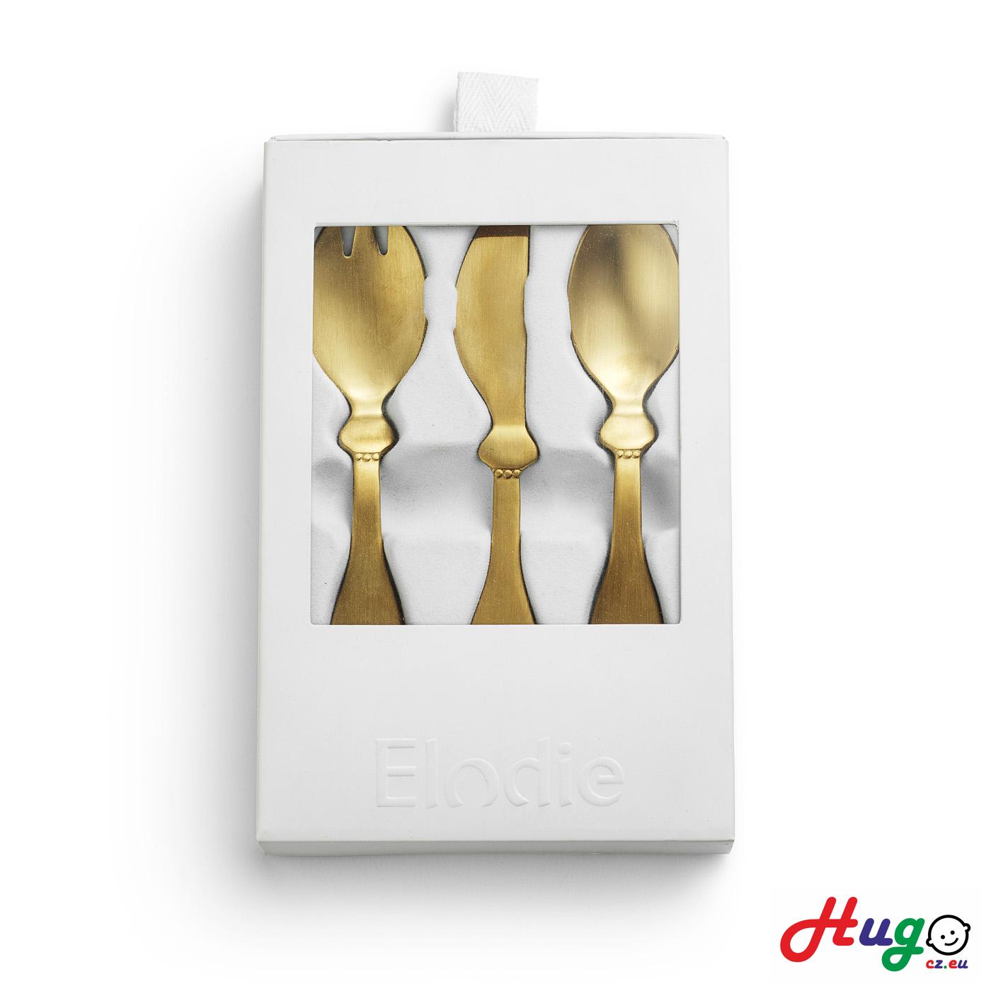 Dětský příbor Elodie Details Gold