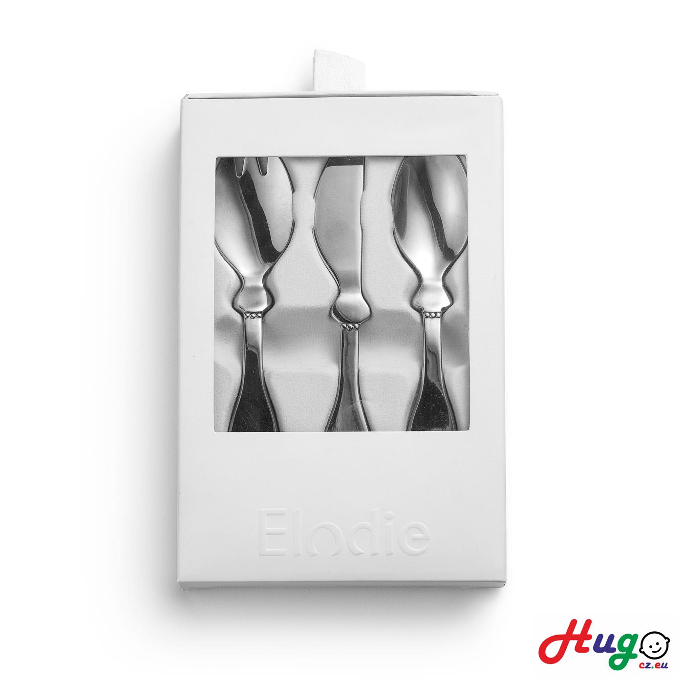 Dětský příbor Elodie Details Silver