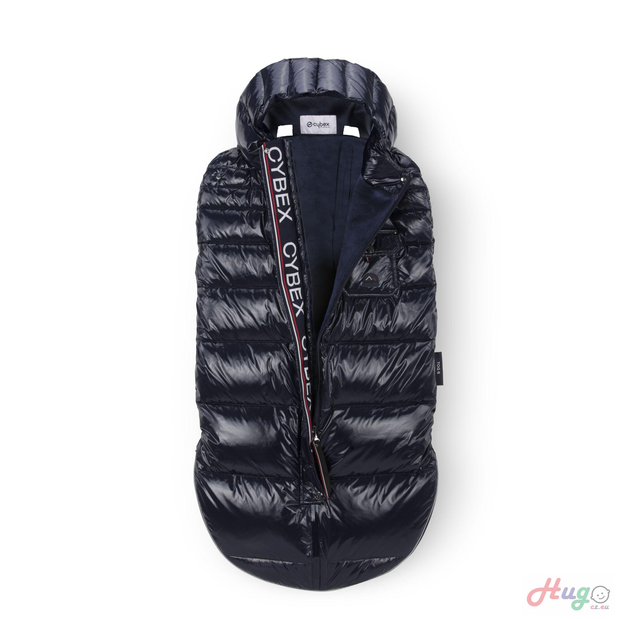 CYBEX fusak Platinum Winter Footmuff , Nautical Blue