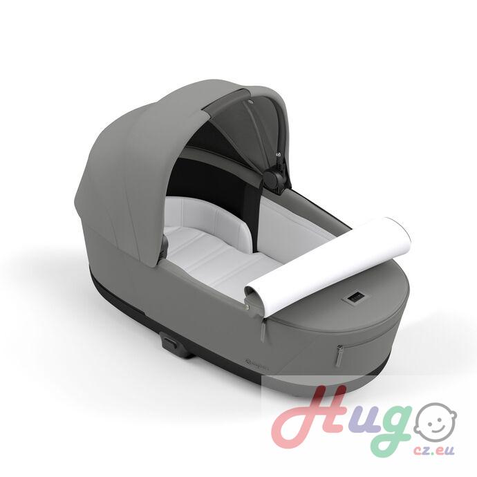 CYBEX Priam Lux Carry Cot, Mirage Grey 