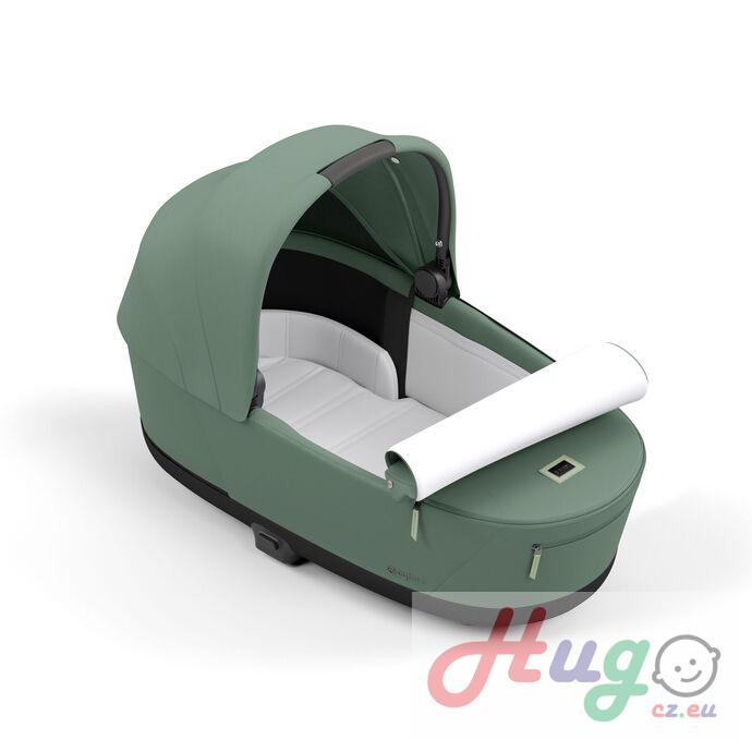 CYBEX Priam Lux Carry Cot, Leaf Green 