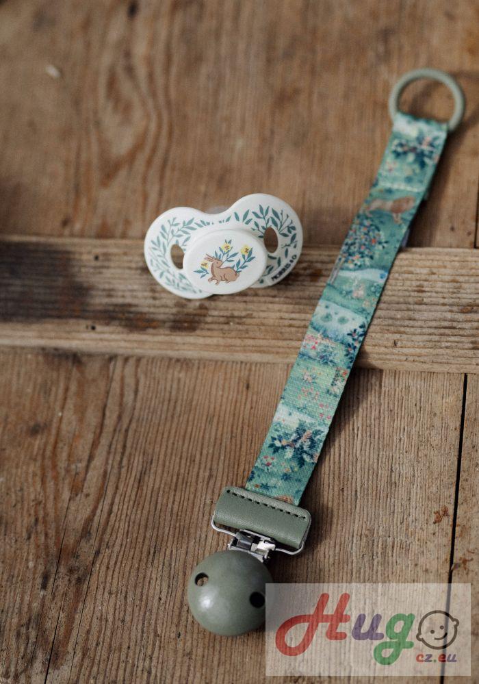 Dřevěný klips na dudlík Elodie Details  x Morris & Co - Owl & Willow