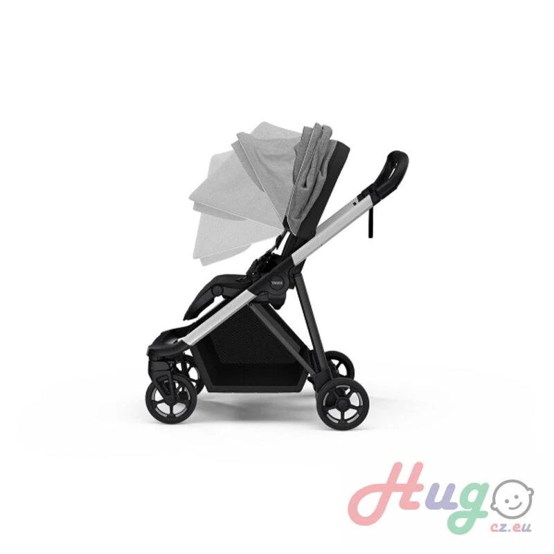 THULE Shine, Grey Melange on Aluminum