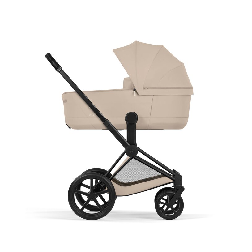 CYBEX Priam Comfort Set, Cozy Beige (Matt Black Frame)