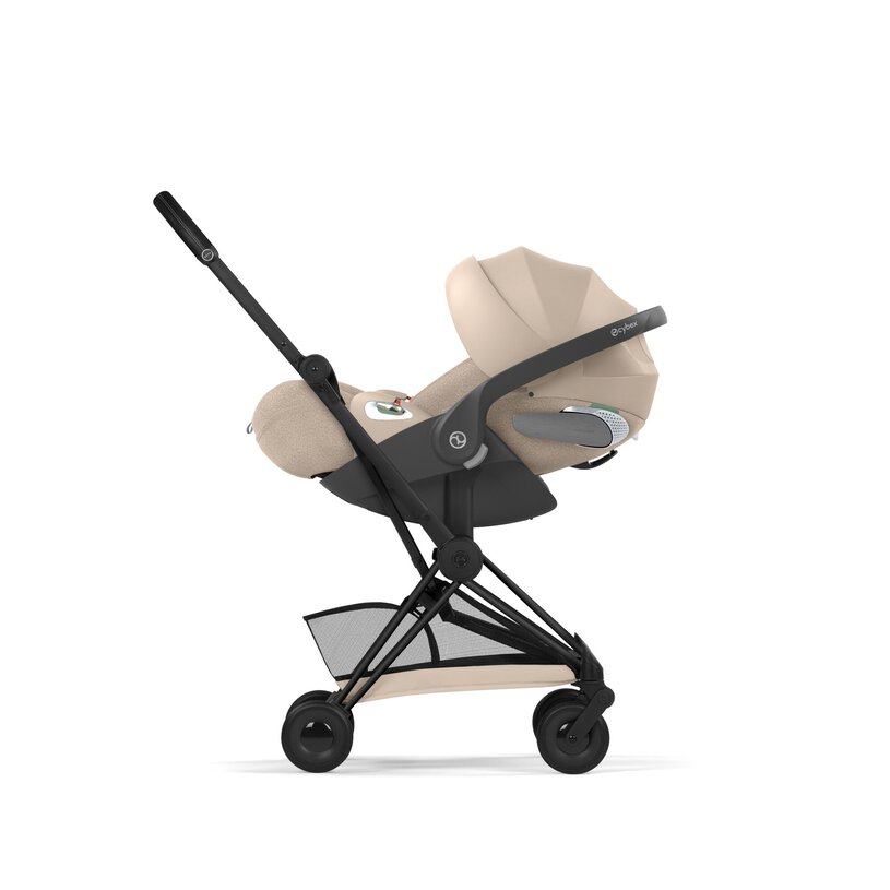 CYBEX Coya 2026, Cozy Beige Matt Black Frame