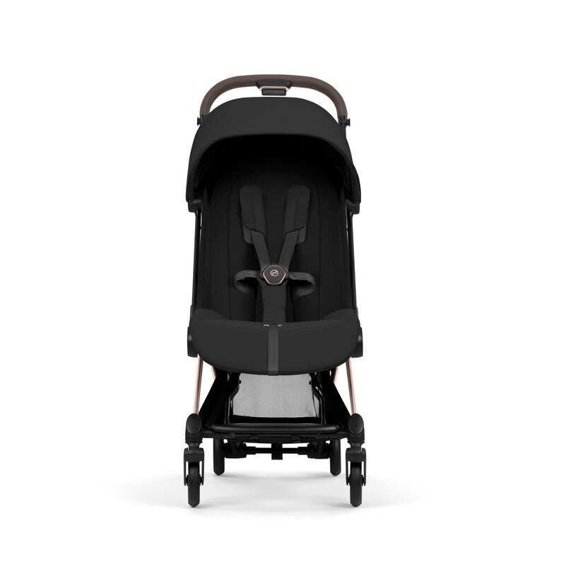 CYBEX Coya- Style Collection 2026, Sepia Black Rosegold Frame