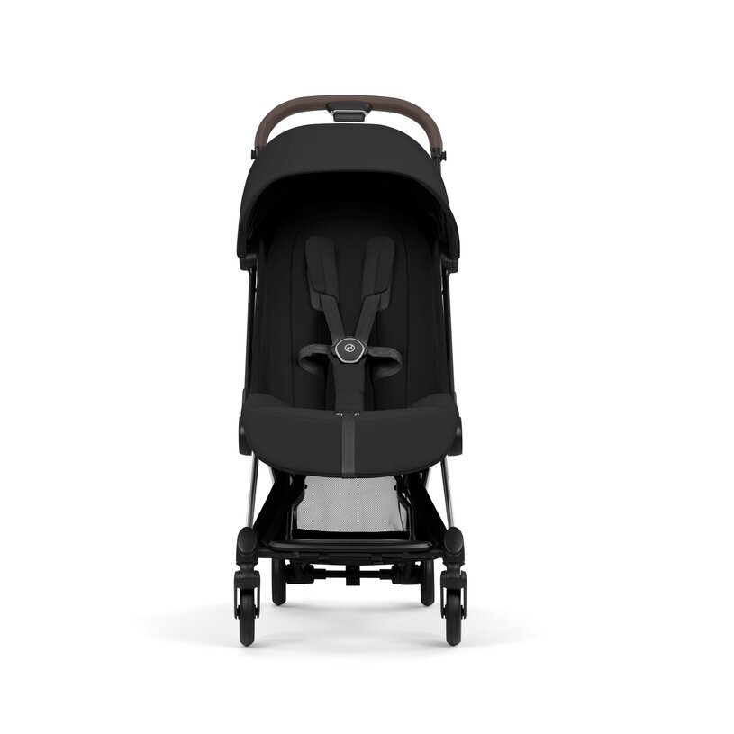 CYBEX Coya- Style Collection 2026, Sepia Black Chrome Frame