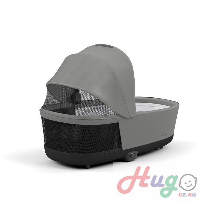 CYBEX Priam Lux Carry Cot, Mirage Grey 