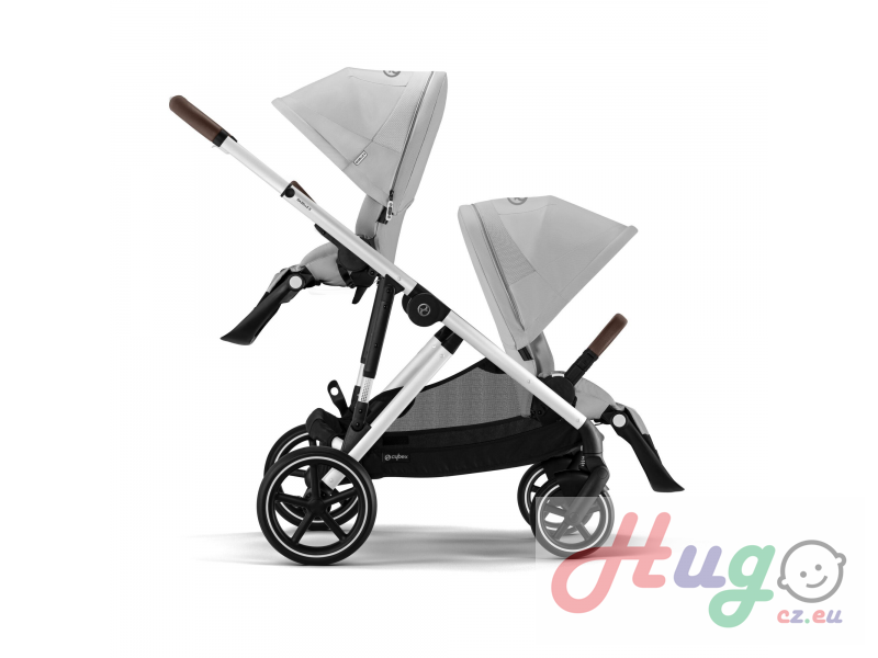 CYBEX Gazelle S SILVER,Lava Grey/Mid Grey 2025