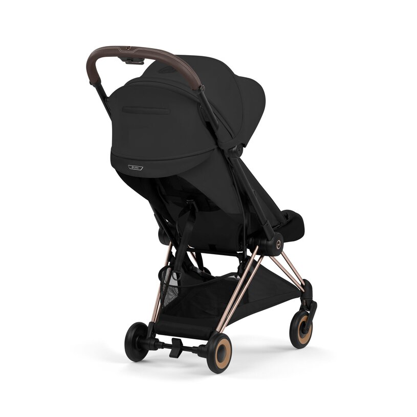 CYBEX Coya- Style Collection 2026, Sepia Black Rosegold Frame