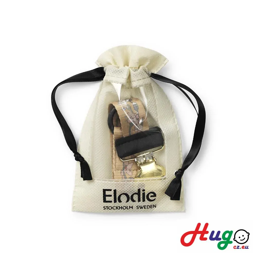 Klips na dudlík Elodie Details - Golden Vintage Flower