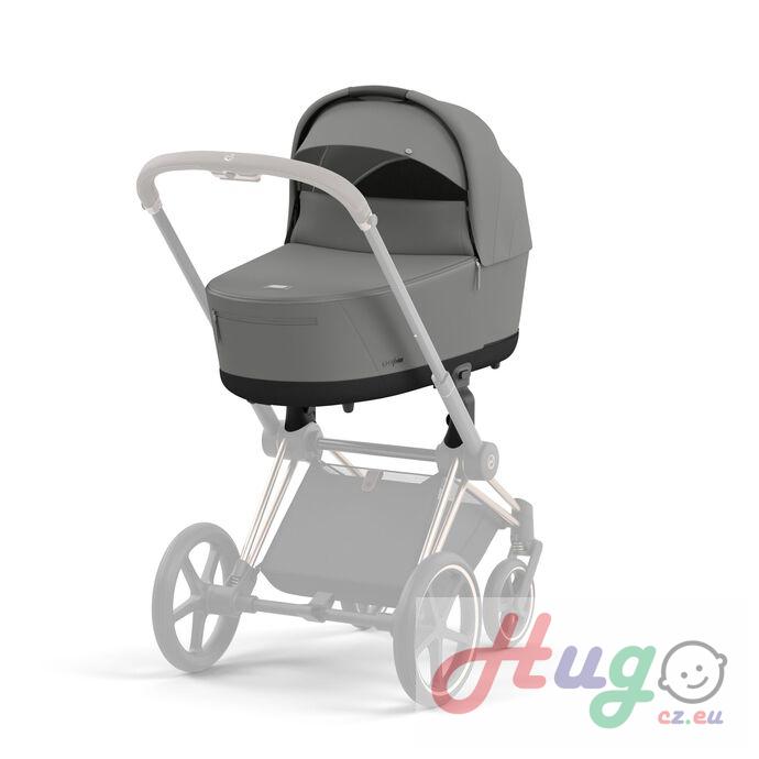 CYBEX Priam Lux Carry Cot, Mirage Grey 