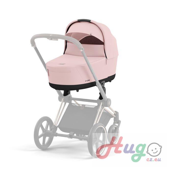 CYBEX Priam Lux Carry Cot, Peach Pink