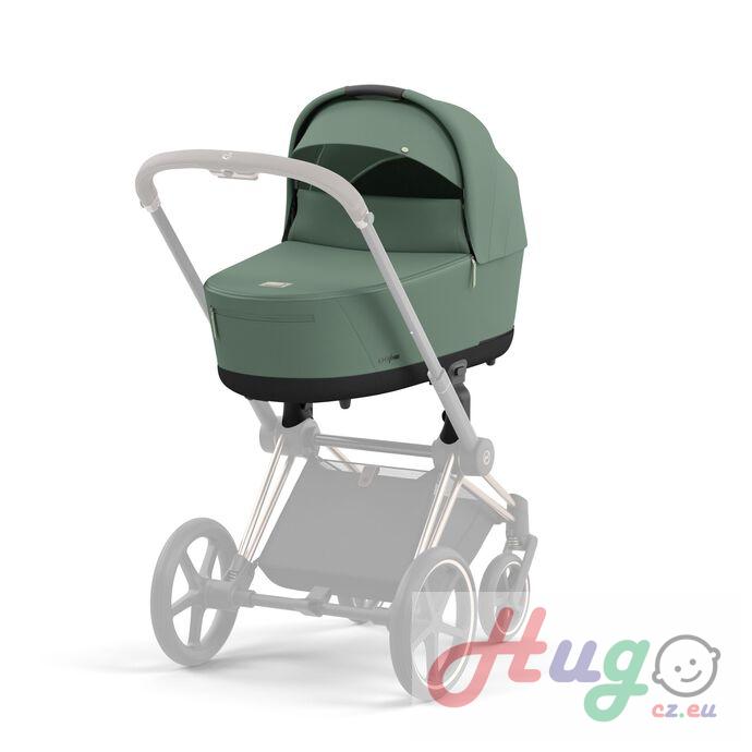 CYBEX Priam Lux Carry Cot, Leaf Green 