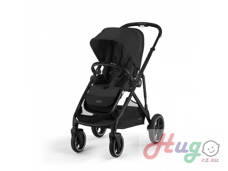 CYBEX Gazelle S BLACK, Moon Black/Black 2025