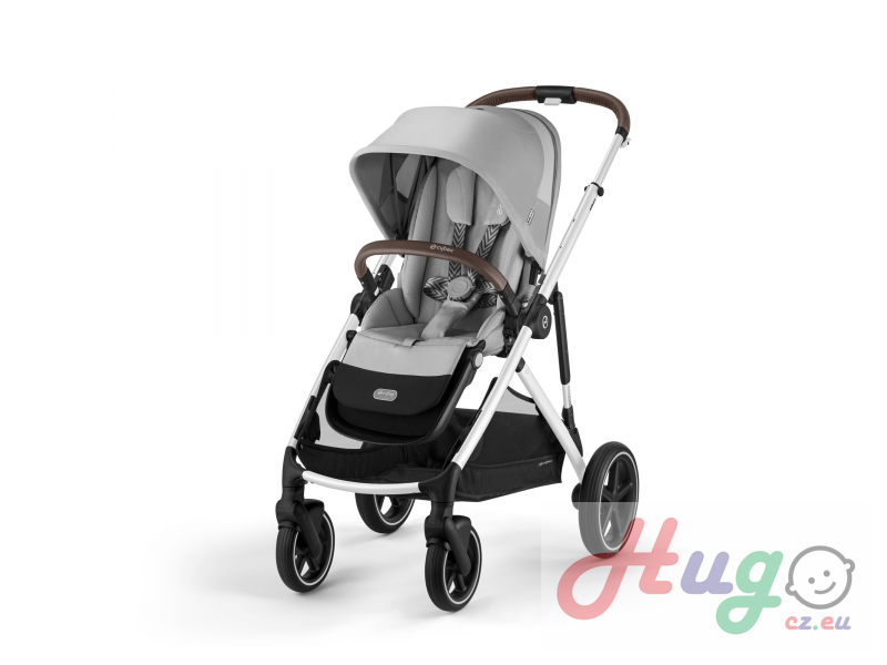 CYBEX Gazelle S SILVER,Lava Grey/Mid Grey 2025