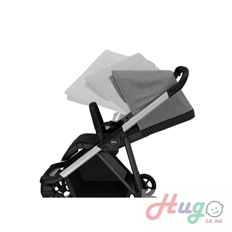THULE Shine, Grey Melange on Aluminum