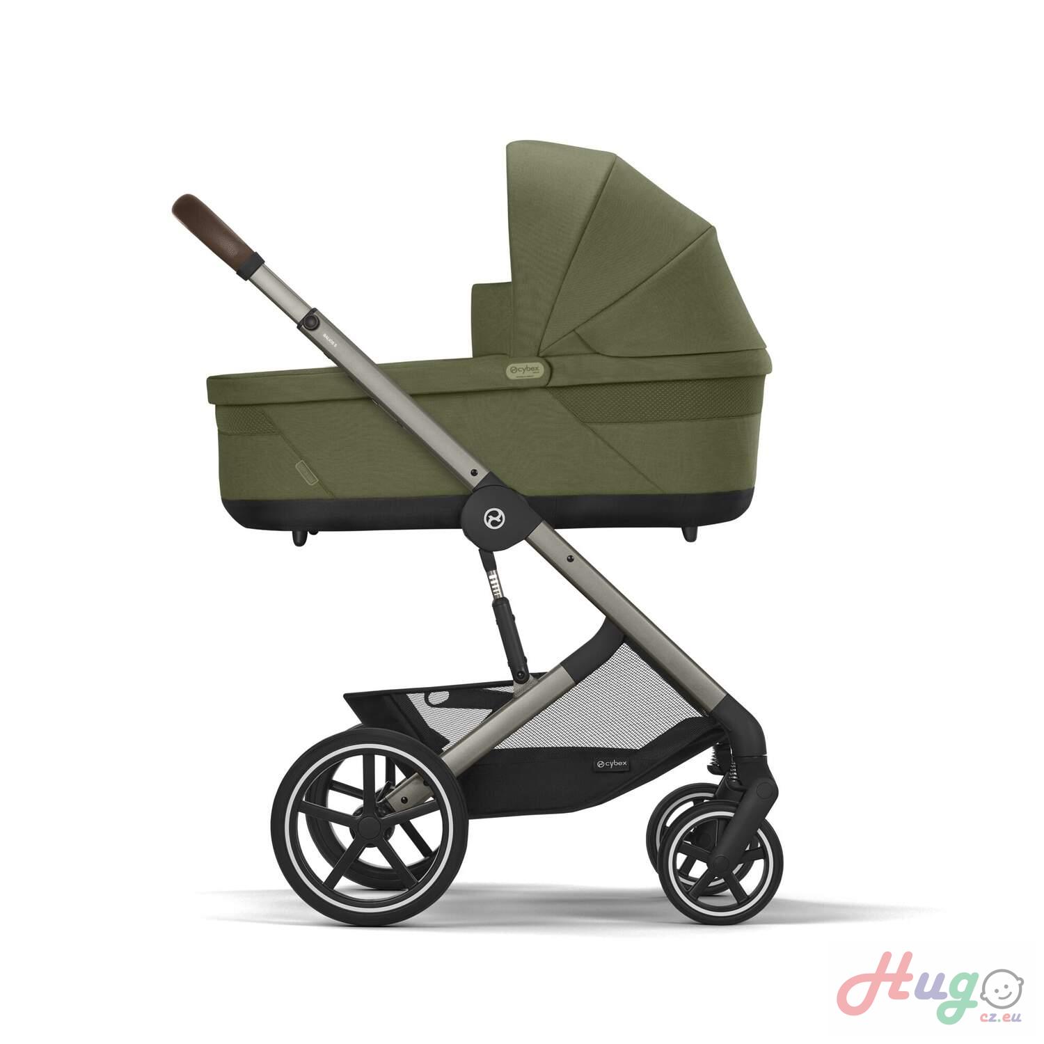 CYBEX Carry Cot S Lux, Moss Green