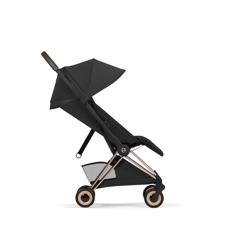 CYBEX Coya- Style Collection 2026, Sepia Black Rosegold Frame