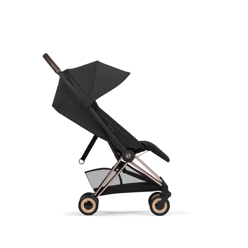  CYBEX Coya set s korbou  2026, Sepia Black Rosegold Frame