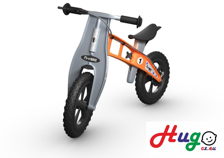 FirstBIKE Cross s brzdou, Orange