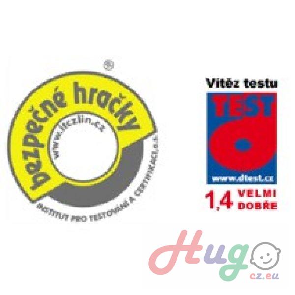 FirstBIKE Cross s brzdou, Violet