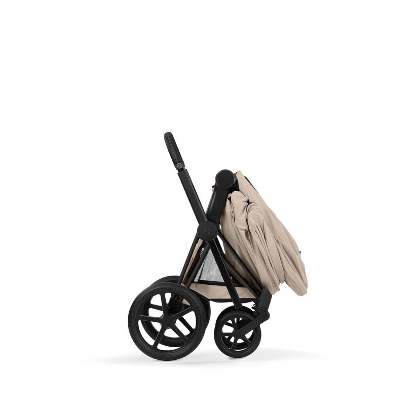 CYBEX Priam Comfort Set, Cozy Beige (Matt Black Frame)