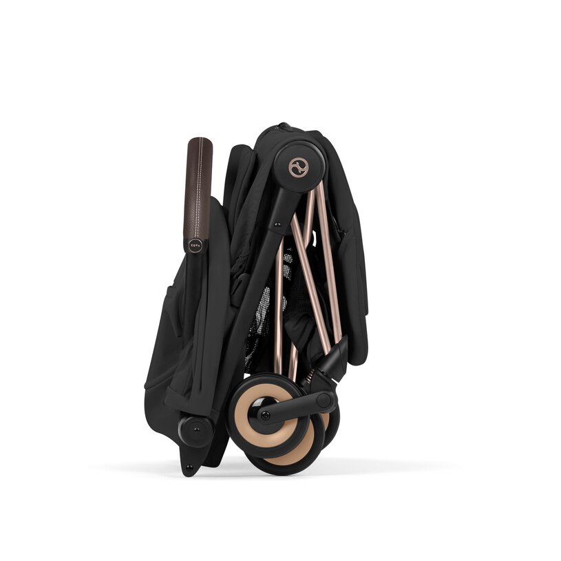 CYBEX Coya 2026, Sepia Black Rosegold Frame