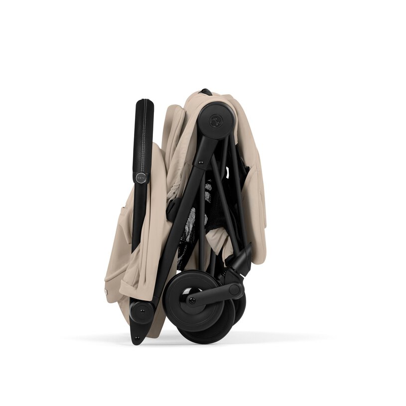 CYBEX Coya- Style Collection 2026, Cozy Beige Matt Black Frame