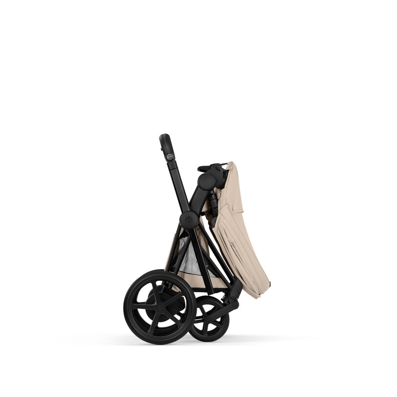 CYBEX e-Priam Comfort Set, Cozy Beige (Matt Black Frame)