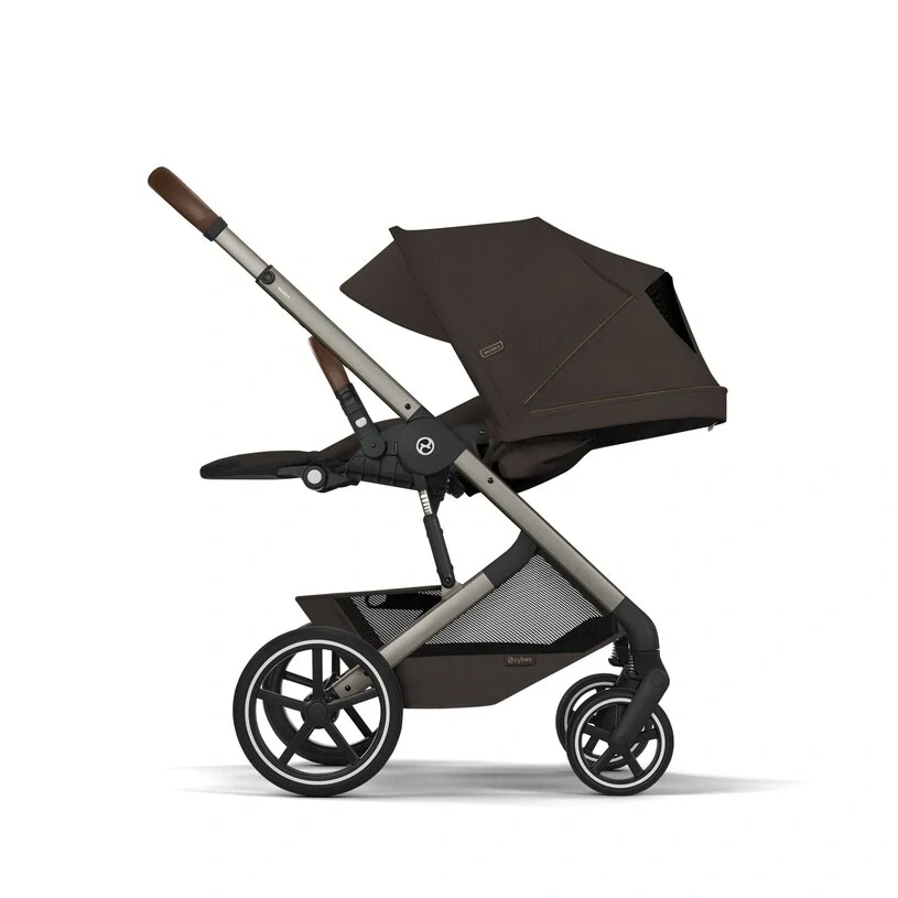 CYBEX NEW Balios S Lux se skládací korbičkou Fold Cot, Chocolate Brown