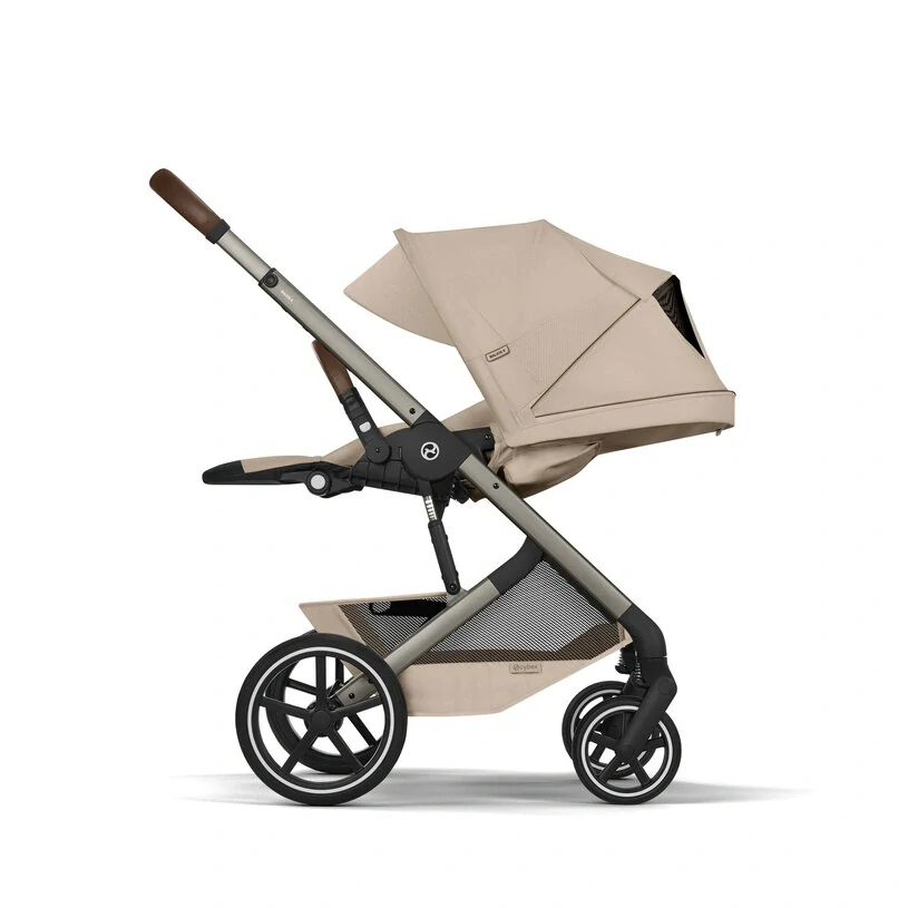 CYBEX NEW Balios S Lux s korbou Balios Cot S Lux, Almond Beige