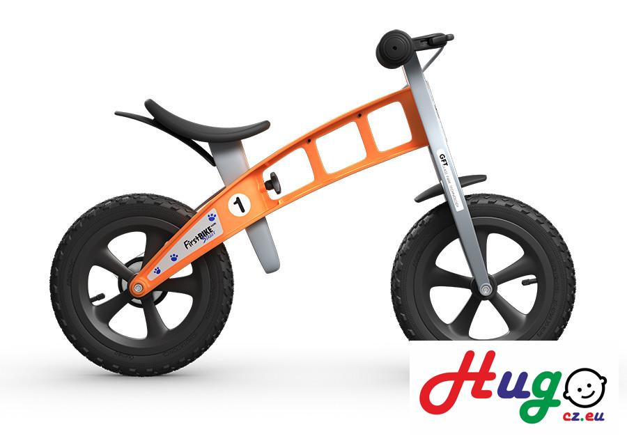 FirstBIKE Cross s brzdou, Orange